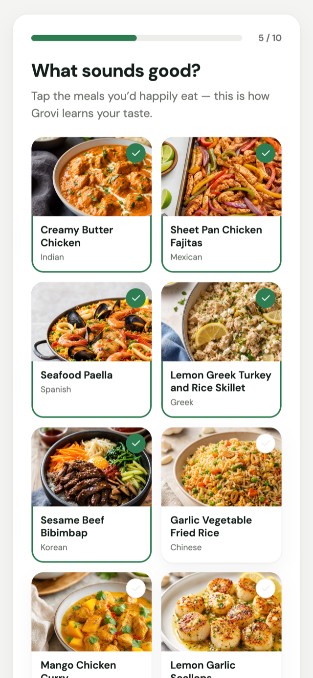 Grovi taste picker